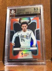 Leroy Sane [Orange Prizm] Soccer Cards 2018 Panini Prizm World Cup Prices