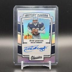 Drew Pearson #HMA-DP Football Cards 2022 Panini Classics History Makers Autographs Prices