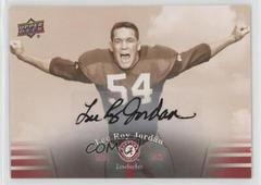 Lee Roy Jordan [Autograph] #6 Football Cards 2012 Upper Deck University of Alabama Prices