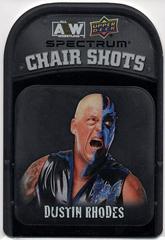 Dustin Rhodes Wrestling Cards 2021 Upper Deck AEW Spectrum Chair Shots Metal Prices