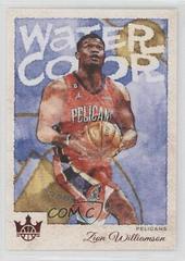 Zion Williamson [Ruby] #12 Basketball Cards 2022 Panini Court Kings Water Color Prices