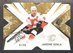 Jarome Iginla [Gold] #RFX-13 Hockey Cards 2022 SPx Radiance FX Prices
