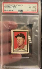 Whitey Ford Baseball Cards 1962 Topps Stamps Prices