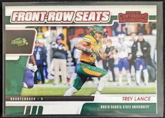 Trey Lance [Red] #7 Football Cards 2021 Panini Contenders Draft Picks Front Row Seats Prices