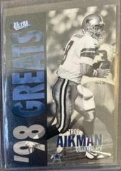 Troy Aikman [Platinum Medallion] Football Cards 1998 Ultra Prices