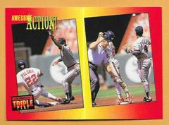 Luis Polonia #90 Baseball Cards 1992 Panini Donruss Triple Play Prices