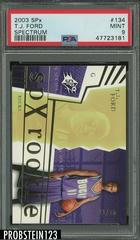 T.J. Ford [Spectrum] Basketball Cards 2003 Spx Prices