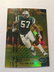Mo Lewis [Gold Refractor] #118 Football Cards 1999 Topps Finest Prices