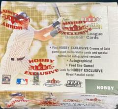 Hobby Box Baseball Cards 2001 Fleer Triple Crown Prices