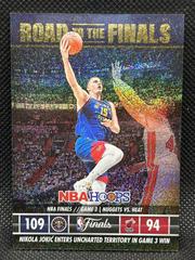 Nikola Jokic #3 Basketball Cards 2023 Panini Hoops Road to the Finals NBA Championship Prices