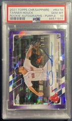 Tanner Houck [Purple] #RA-TH Baseball Cards 2021 Topps Chrome Sapphire Rookie Autographs Prices