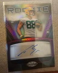 Luke Musgrave [Purple] #RS-8 Football Cards 2023 Panini Certified Rookie Signatures Prices