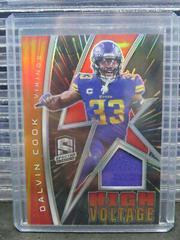 Dalvin Cook [Hyper] #HV-DCO Football Cards 2022 Panini Spectra High Voltage Prices