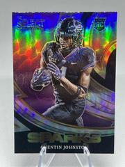 Quentin Johnston [Silver] #SPR-QJ Football Cards 2023 Panini Select Draft Picks Sparks Prices