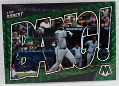 Luis Robert [Green] #BG-4 Baseball Cards 2022 Panini Mosaic Bang Prices