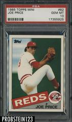 Joe Price #82 Baseball Cards 1985 Topps Mini Prices