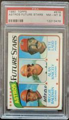 Astros Future Stars [Baldwin, Knicely, Ladd] #678 Baseball Cards 1980 Topps Prices