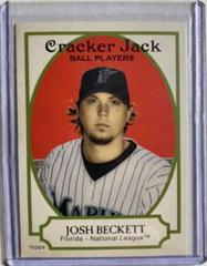 Josh Beckett [Mini Blue No Number] Baseball Cards 2005 Topps Cracker Jack Prices