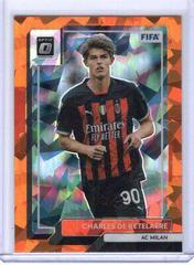 Charles De Ketelaere [Optic Orange Ice] #1 Soccer Cards 2022 Panini Donruss Prices