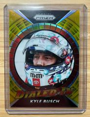 Kyle Busch [Gold] #DI4 Racing Cards 2020 Panini Prizm Nascar Dialed In Prices