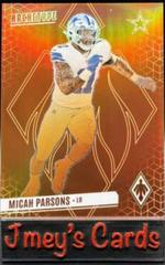 Micah Parsons #ARCH-24 Football Cards 2023 Panini Phoenix Archetype Prices