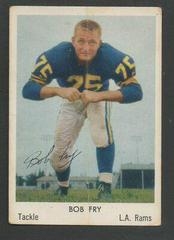 Bob Fry Football Cards 1959 Bell Brand Rams Prices