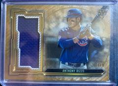 Anthony Rizzo Baseball Cards 2020 Topps Triple Threads Single Jumbo Relics Prices