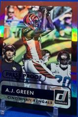 A.J. Green [Press Proof Blue] #67 Football Cards 2015 Panini Donruss Prices