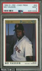 Mo Vaughn #50 Baseball Cards 1992 O Pee Chee Premier Prices