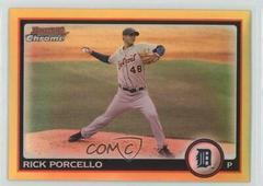 Rick Porcello [Refractor] Baseball Cards 2010 Bowman Chrome Prices
