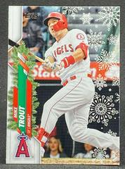 Mike Trout Baseball Cards 2020 Topps Holiday Prices