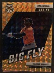 Yordan Alvarez [Orange Fluorescent] Baseball Cards 2022 Panini Mosaic Big Fly Prices