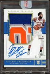 Mitchell Robinson [Patch Autograph Fotl] Basketball Cards 2018 Panini National Treasures Prices
