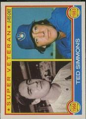 Ted Simmons [Super Veteran] #33 Baseball Cards 1983 O Pee Chee Prices