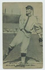 Walter Johnson Baseball Cards 1926 Exhibits Prices