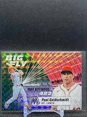 Paul Goldschmidt [Green Fluorescent] Baseball Cards 2021 Panini Mosaic Big Fly Prices