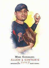 Mike Gonzalez Baseball Cards 2007 Topps Allen & Ginter Prices