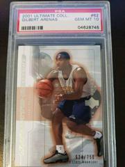 Gilbert Arenas #62 Basketball Cards 2001 Ultimate Collection Prices
