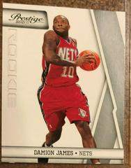 Damion James #174 Basketball Cards 2010 Panini Prestige Prices