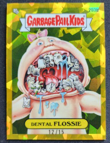 Dental FLOSSIE [Gold] #203b Prices | Garbage Pail Kids 2022 Sapphire ...