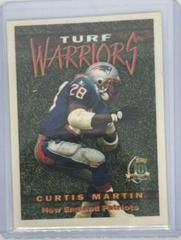 Curtis Martin #TW10 Football Cards 1996 Topps Turf Warriors Prices