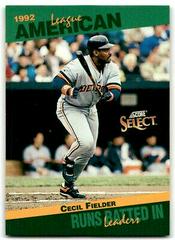 Cecil Fielder Baseball Cards 1993 Score Select Stat Leaders Prices