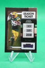 Aaron Jones [Playoff] #36 Football Cards 2021 Panini Contenders Prices