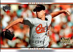 Brian Burres Baseball Cards 2007 Upper Deck Prices