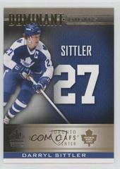 Darryl Sittler [Gold] Hockey Cards 2020 SP Signature Edition Legends Dominant Digits Prices