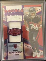 Bijan Robinson [Purple] #DC-6 Football Cards 2023 Panini Plates and Patches Double Coverage Prices