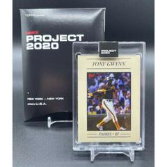 Tony Gwynn Baseball Cards 2020 Topps Project 2020 Prices