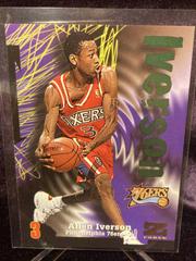 Allen Iverson Basketball Cards 1997 Skybox Z Force Prices