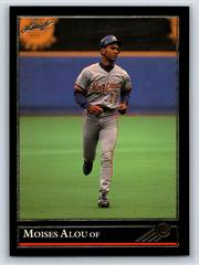 Moises Alou [Gold] #426 Baseball Cards 1992 Leaf Prices