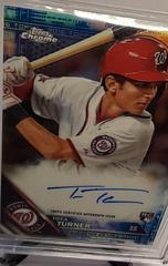 Trea Turner [Blue Refractor] #RA-TTU Baseball Cards 2016 Topps Chrome Rookie Autographs Prices